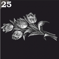 Гравировка цветов ГЦ25
