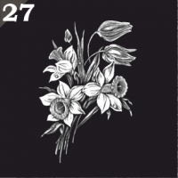 Гравировка цветов ГЦ27